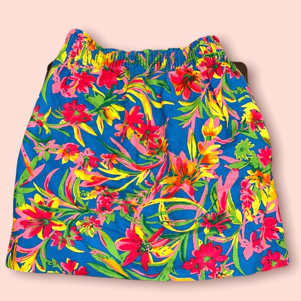 J. Crew Flower Lined Skirt with Pockets